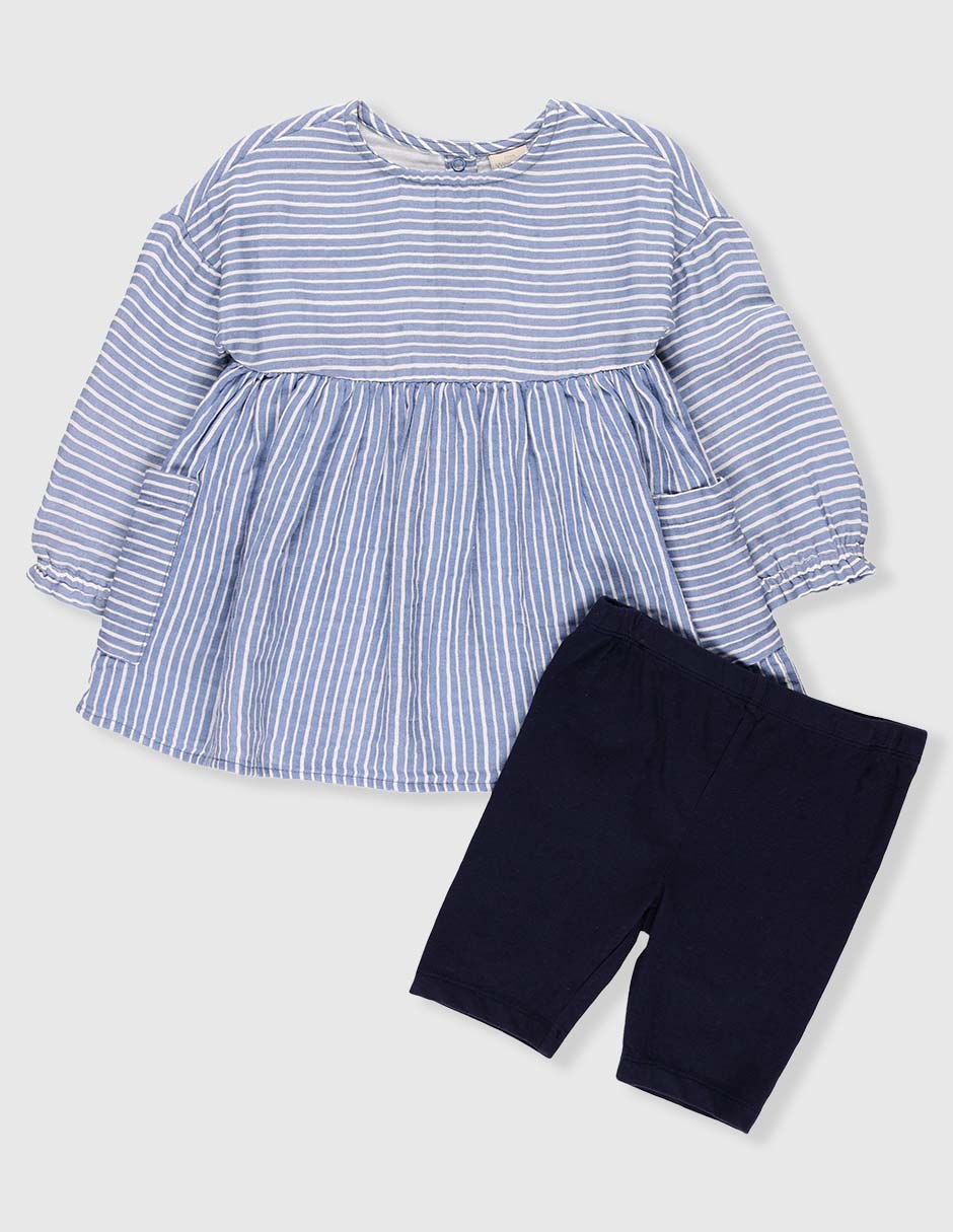 Conjunto de algodón para niña 1