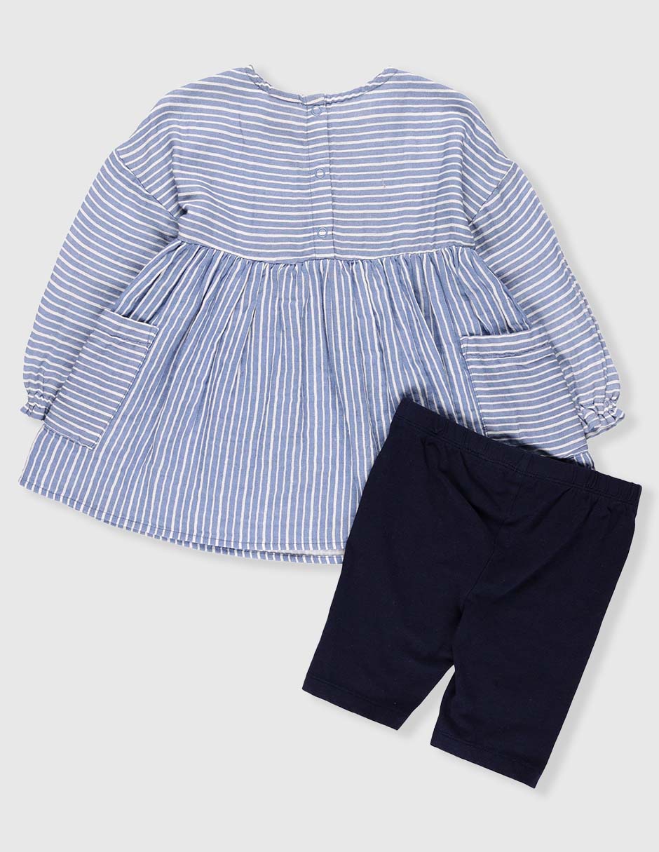 Conjunto de algodón para niña 5