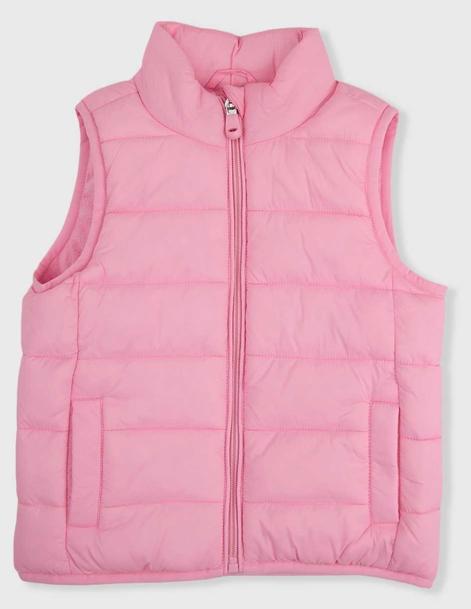 Chaleco con bolsillos para bebé niña Chaleco con bolsillos para bebé niña