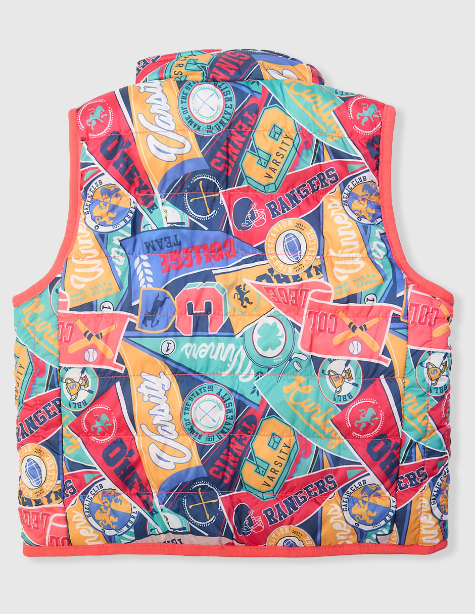 Chaleco reversible para bebé 4