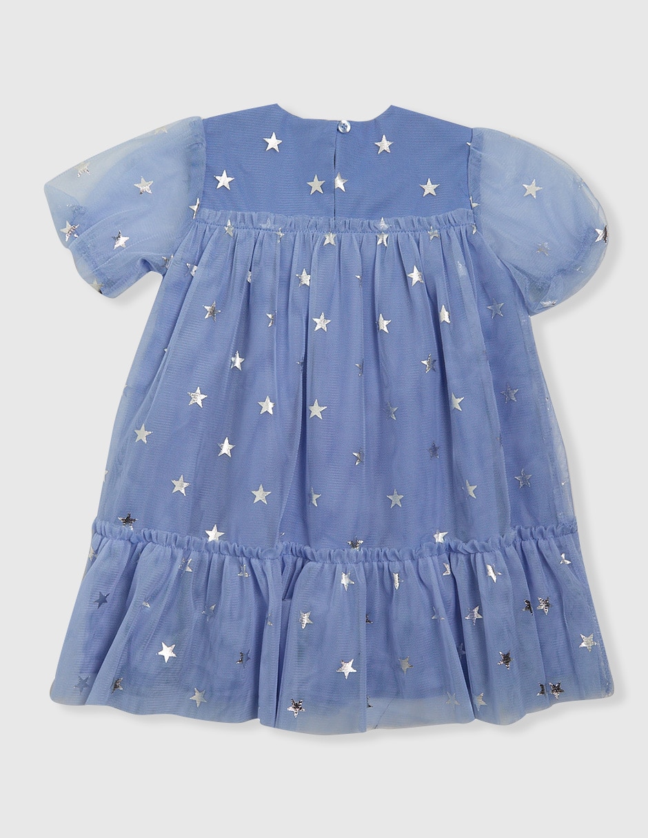 Vestido Weekend Baby manga globo para bebé niña