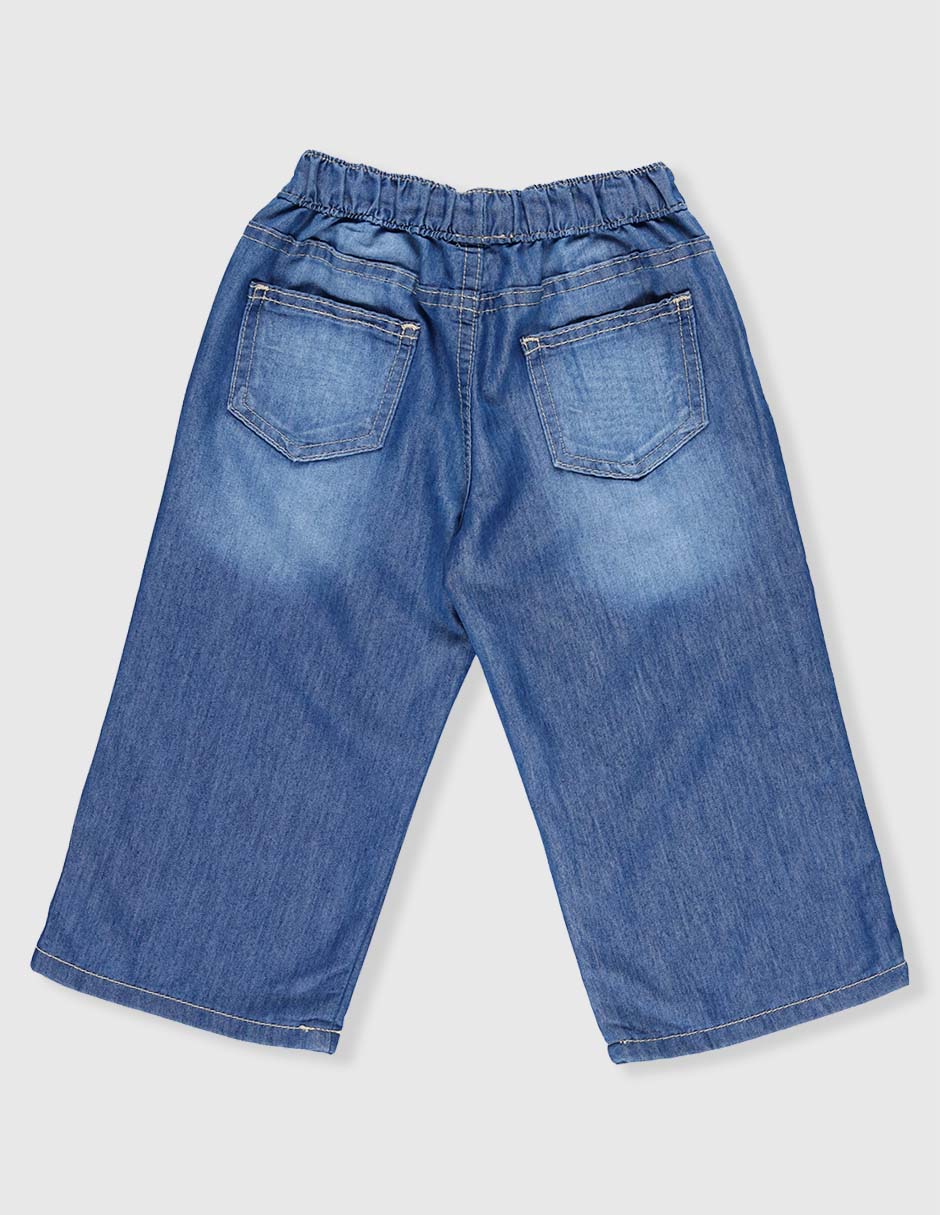 Jeans baggy Weekend Baby lavado stone wash para niño