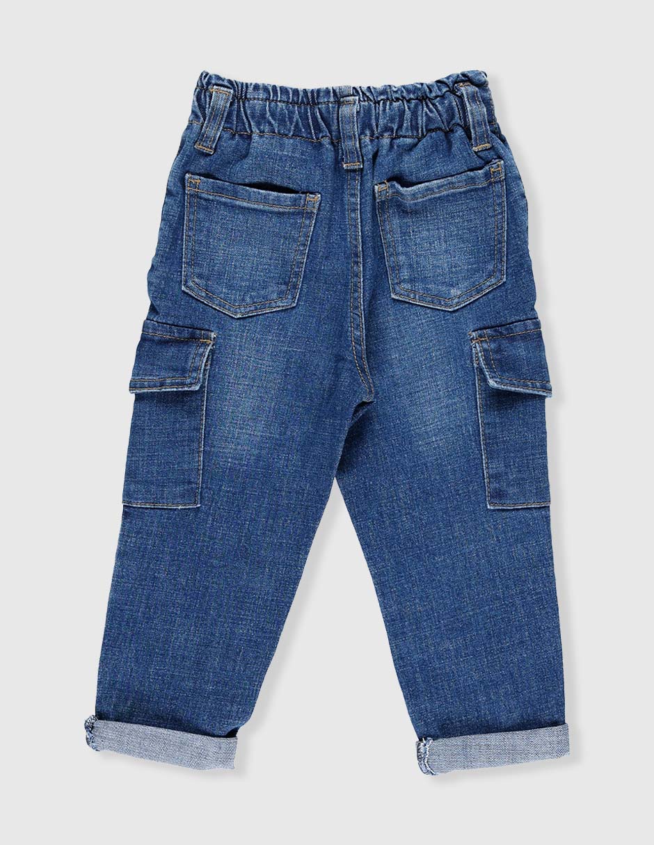 Jeans cargo straight Weekend Baby para niño