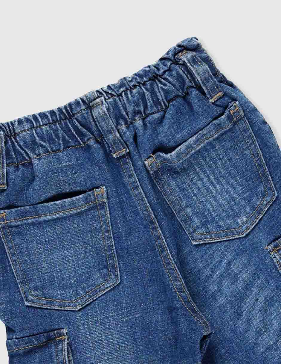 Jeans cargo straight Weekend Baby para niño