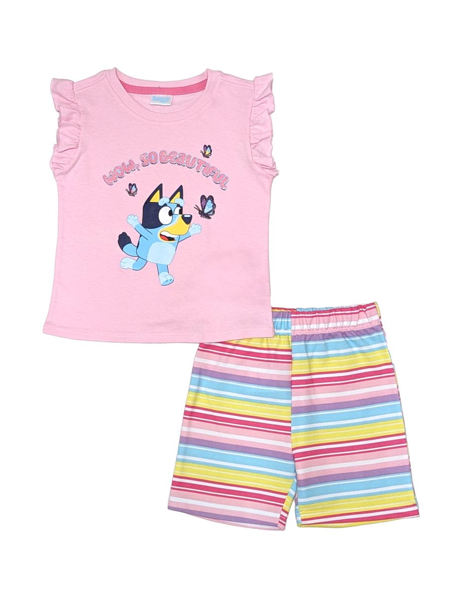 Conjunto casual Panaderia Bluey para niña 2 piezas