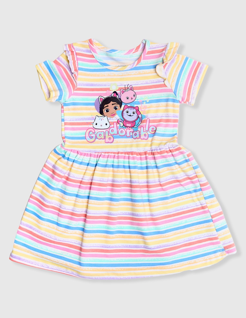 Vestido manga regular para niña Vestido manga regular para niña
