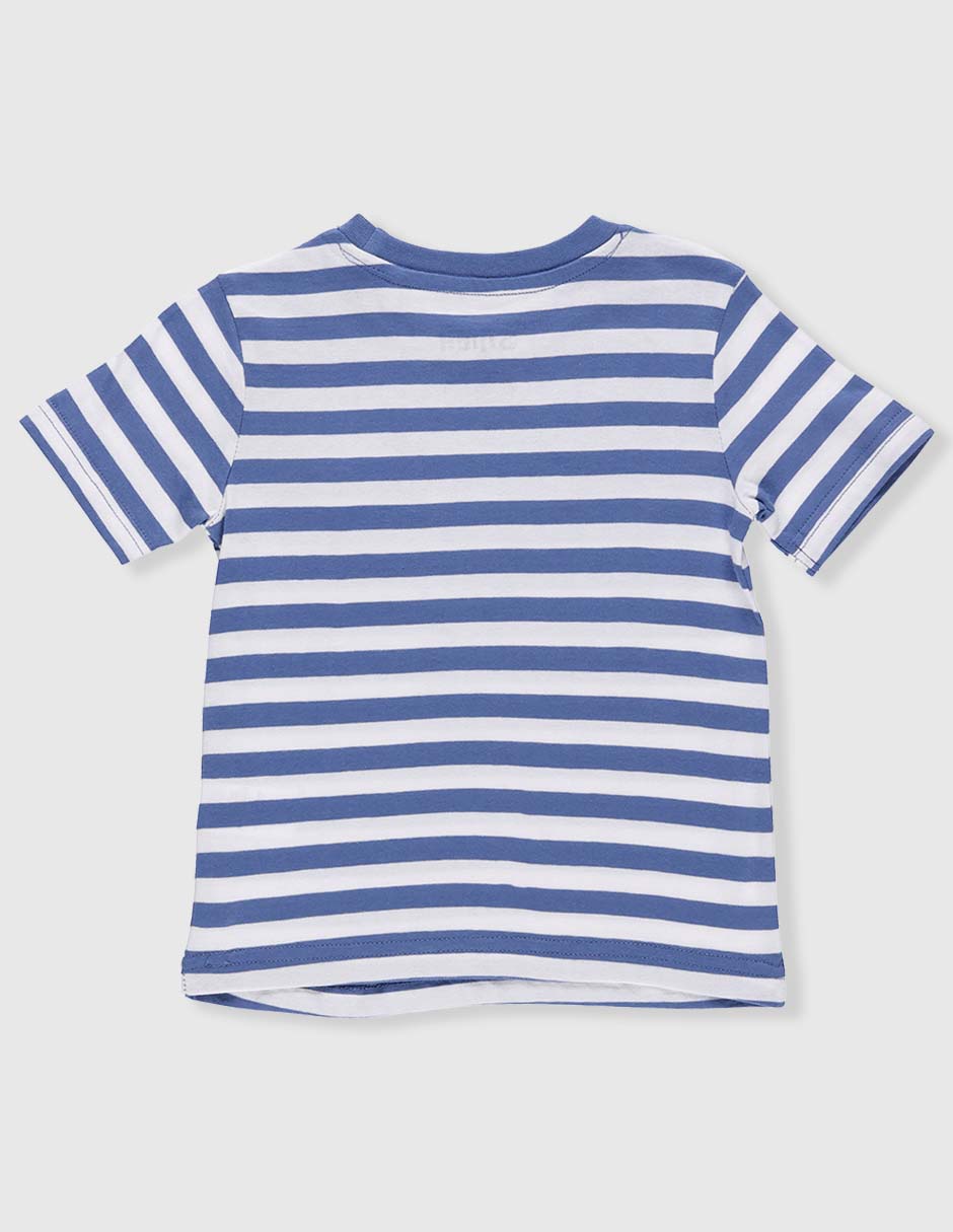 Playera stitch manga corta para bebé niño 2