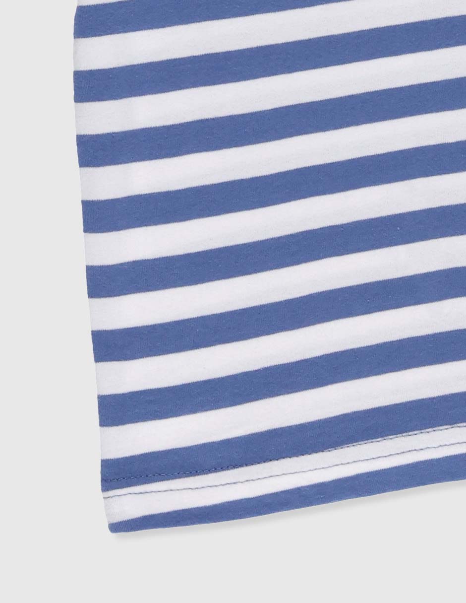 Playera stitch manga corta para bebé niño 4