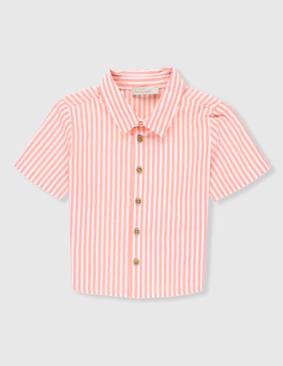 Camisa casual Weekend Baby de algodón manga corta para bebé niño Camisa casual Weekend Baby de algodón manga corta para bebé niño