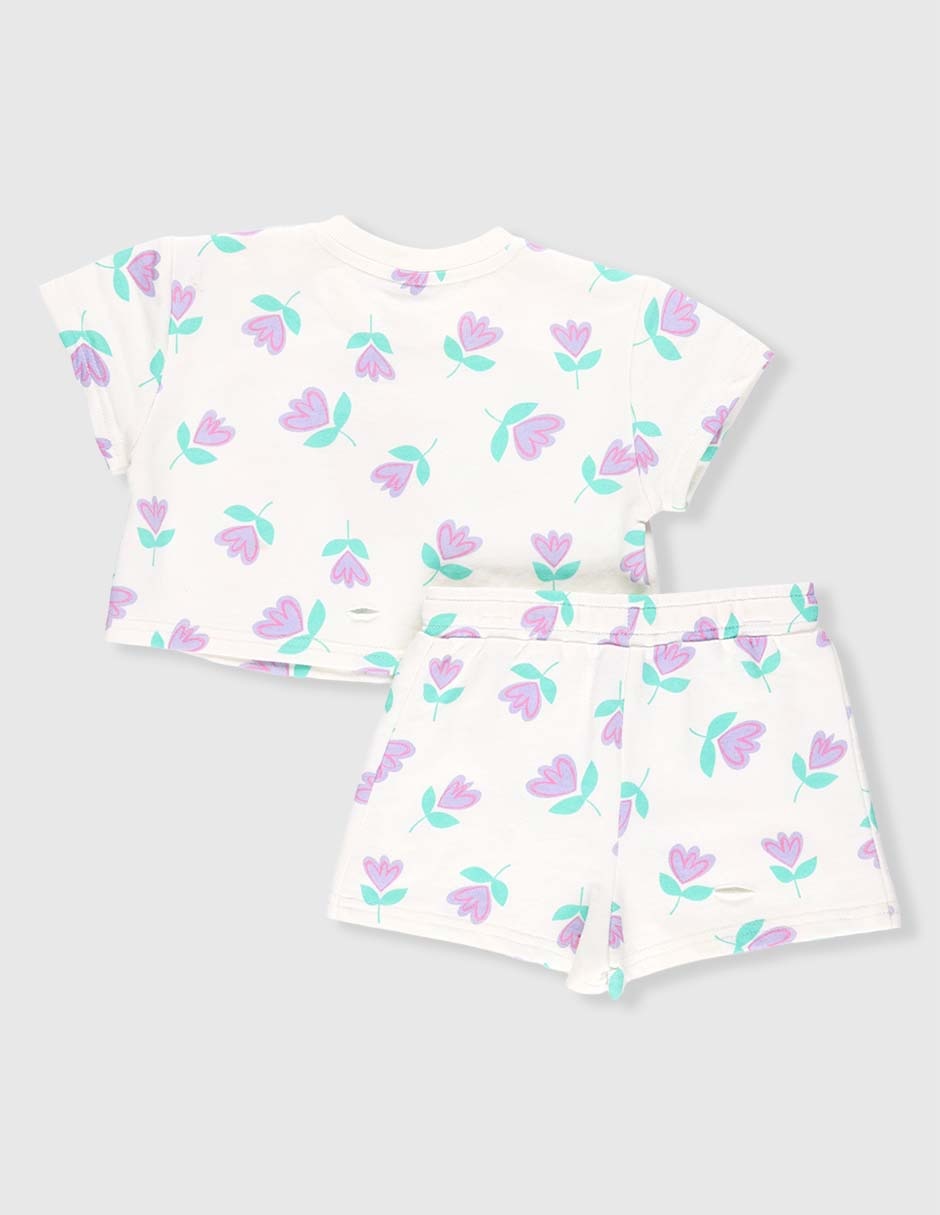 Conjunto pijama para bebé niña 4