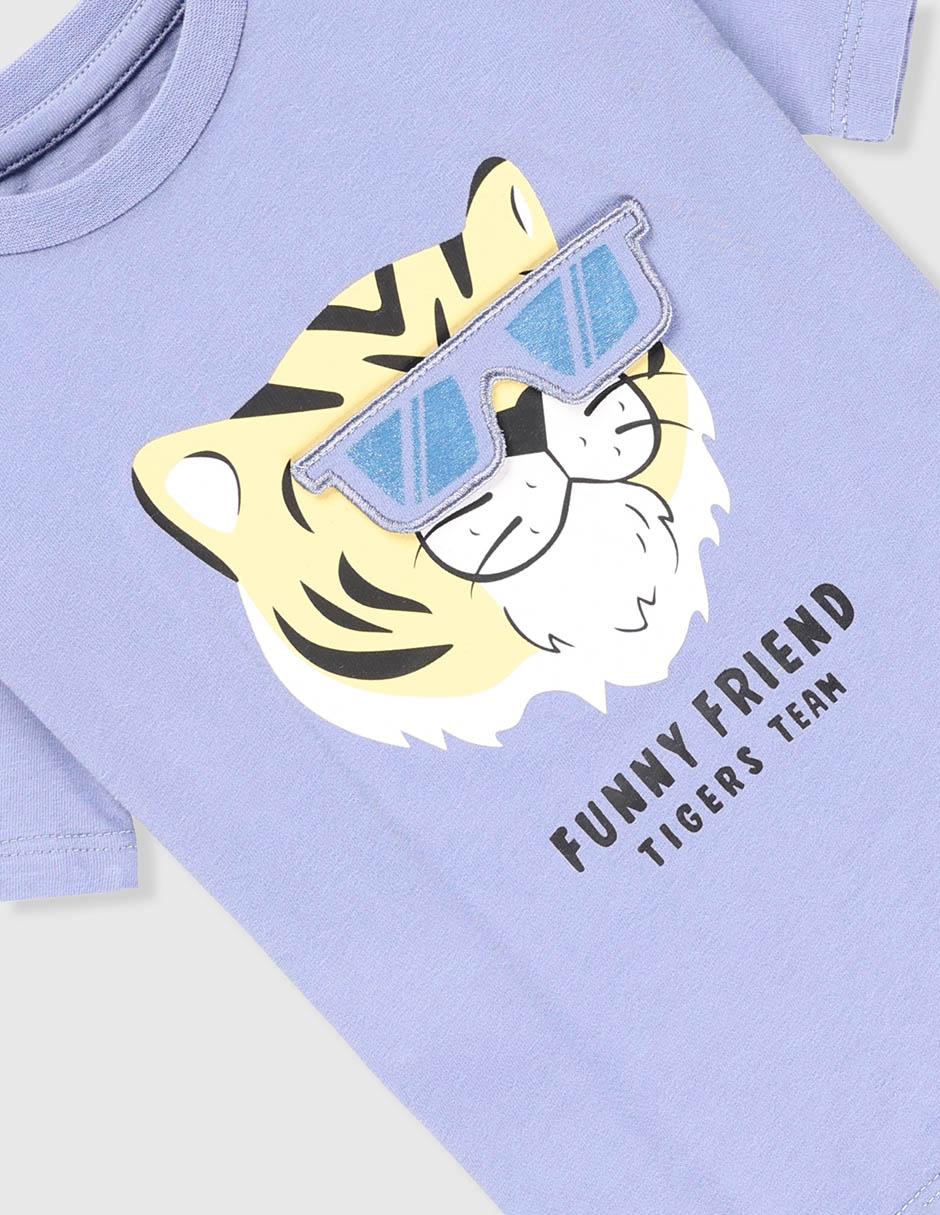 Playera Weekend Baby manga corta para bebé niño