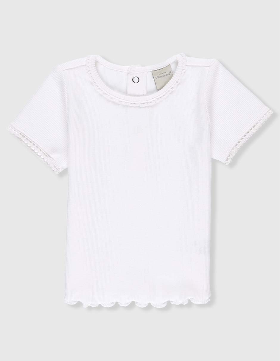 Playera Weekend Baby manga corta para niña 1