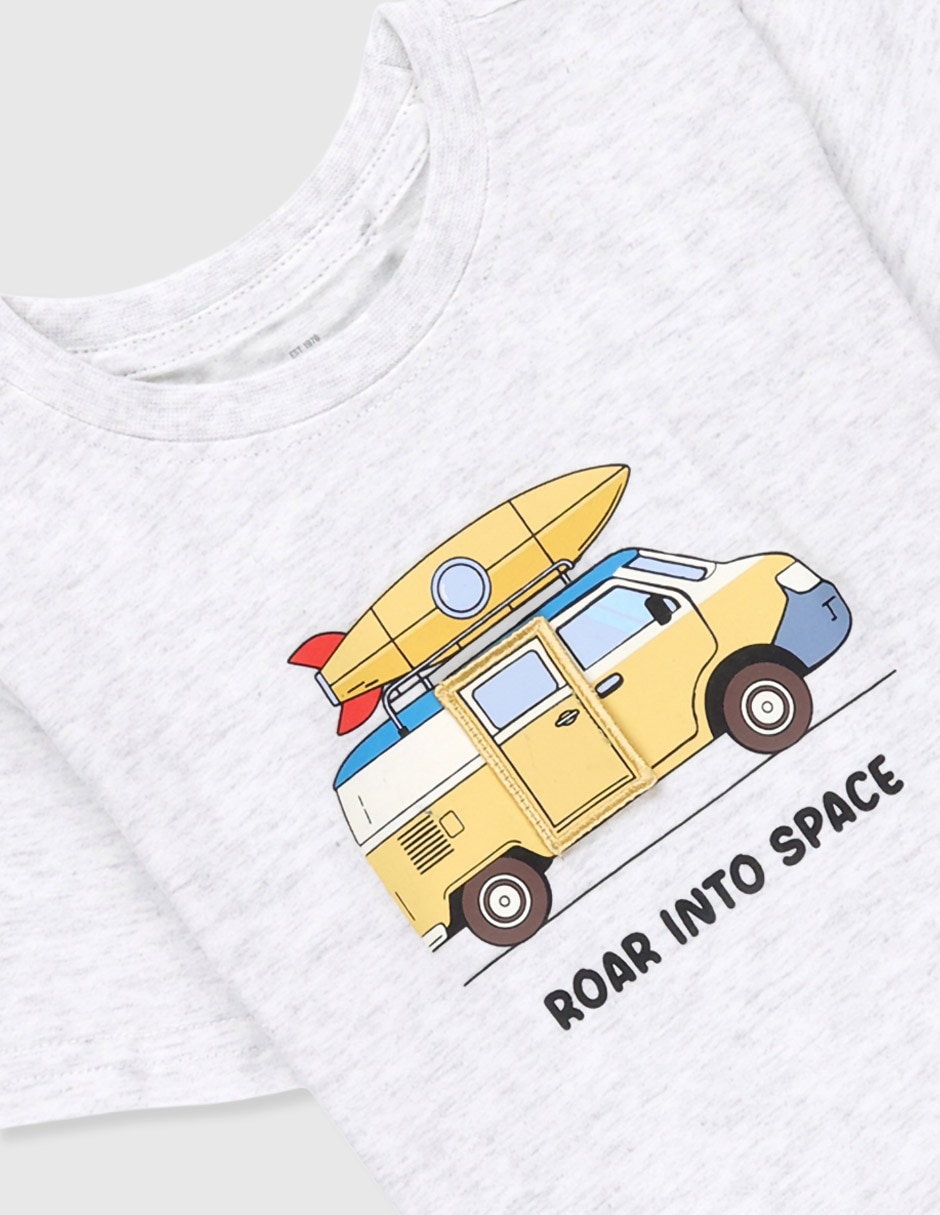 Playera manga corta para niño 3