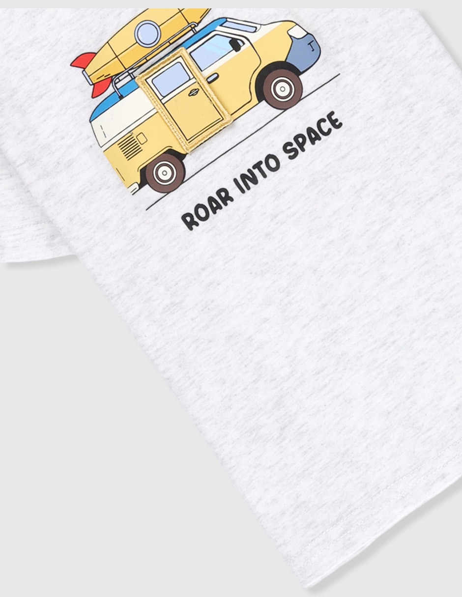 Playera manga corta para niño 4