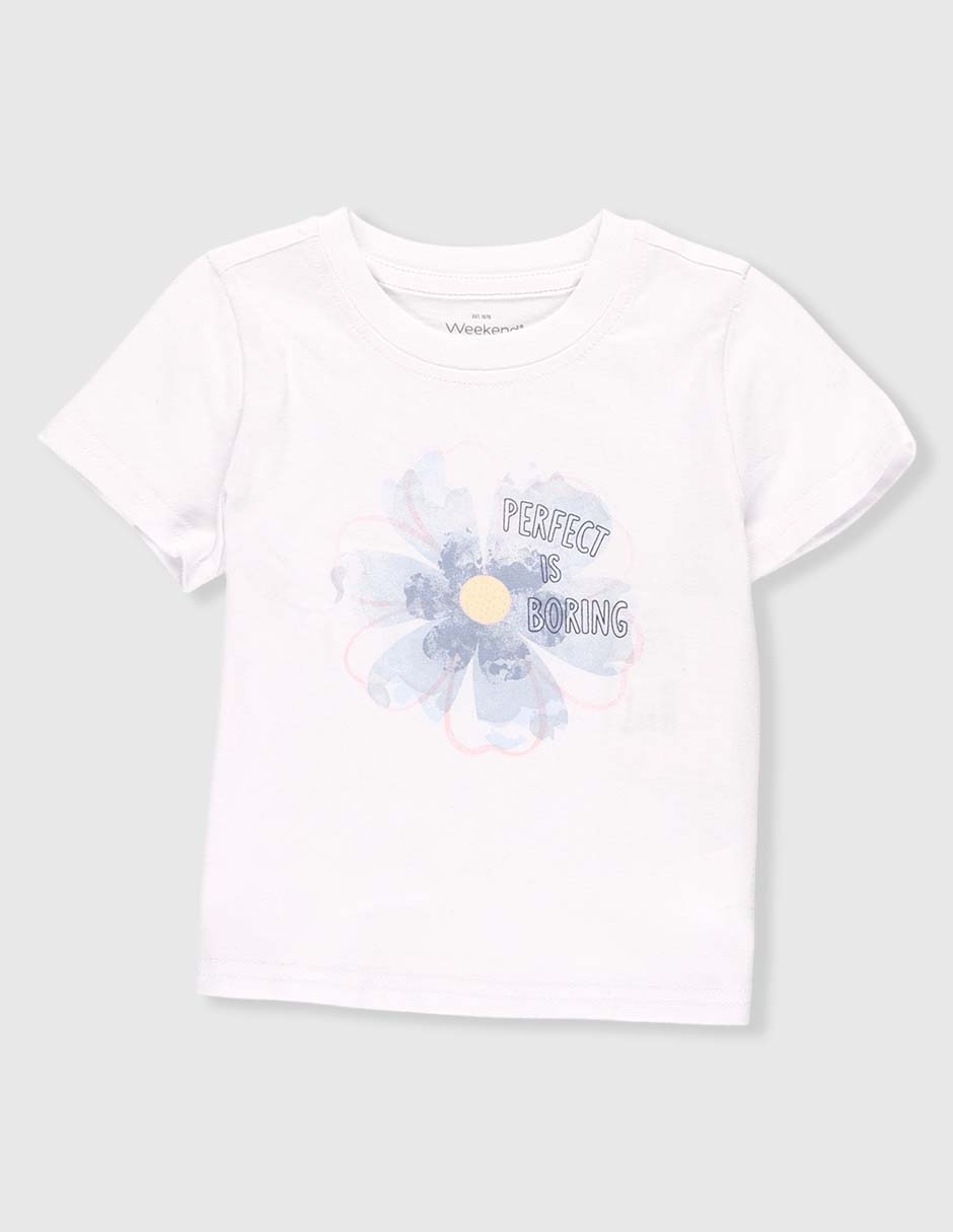 Playera manga corta para bebé niña 1
