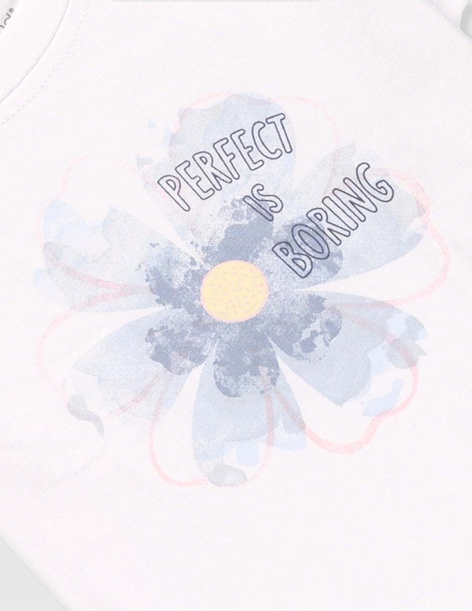 Playera manga corta para bebé niña 4