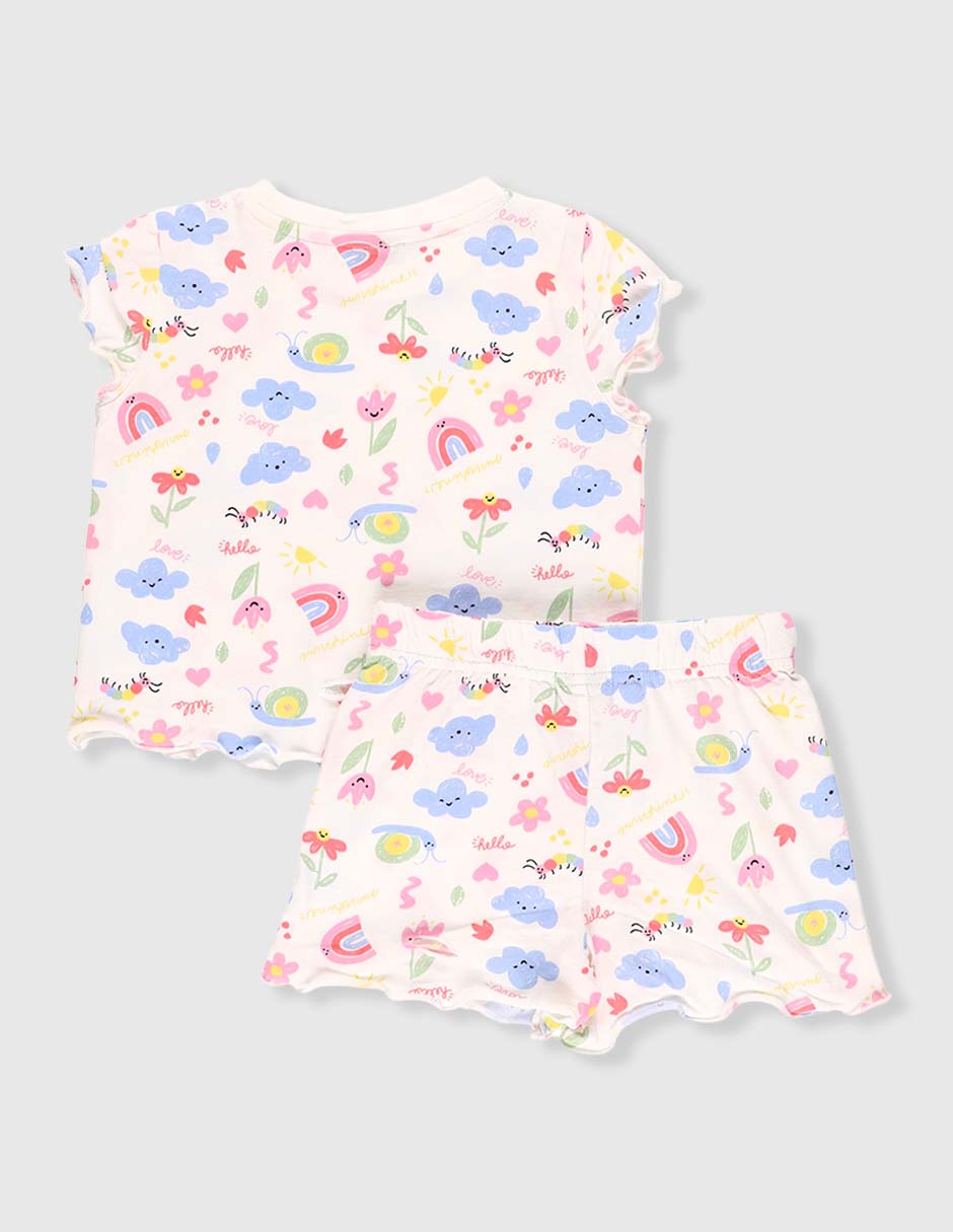 Conjunto pijama Weekend Baby para niña