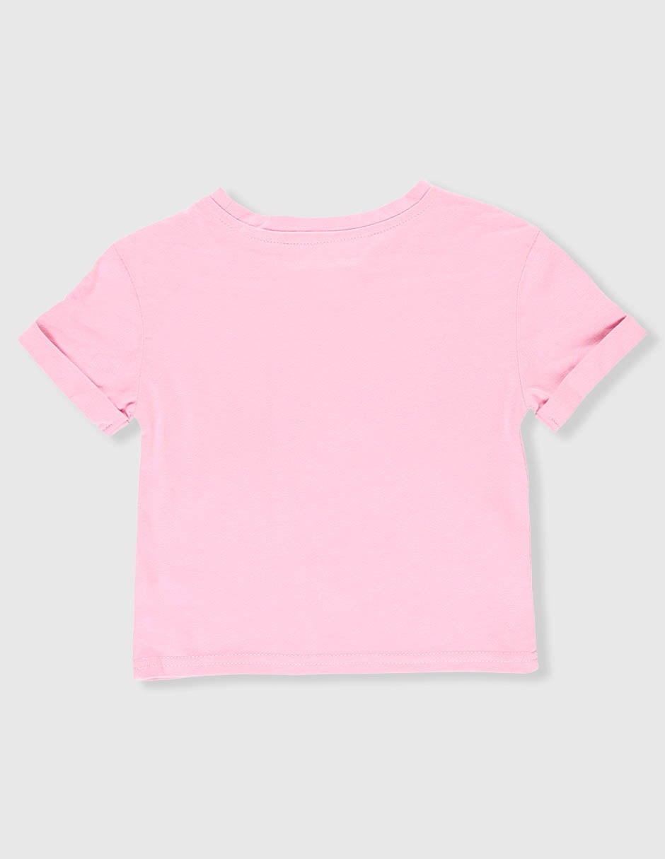 Playera Disney Dtr Stitch manga corta para niña