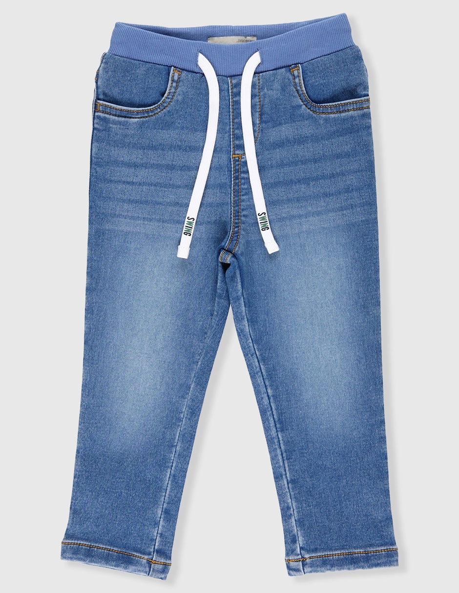 Jeans relajado lavado stone wash para niño 1