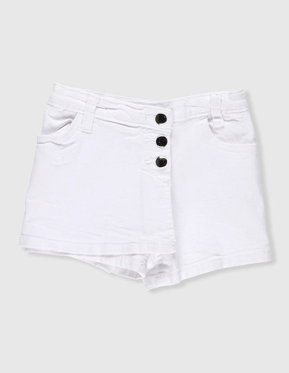 Falda short para niña