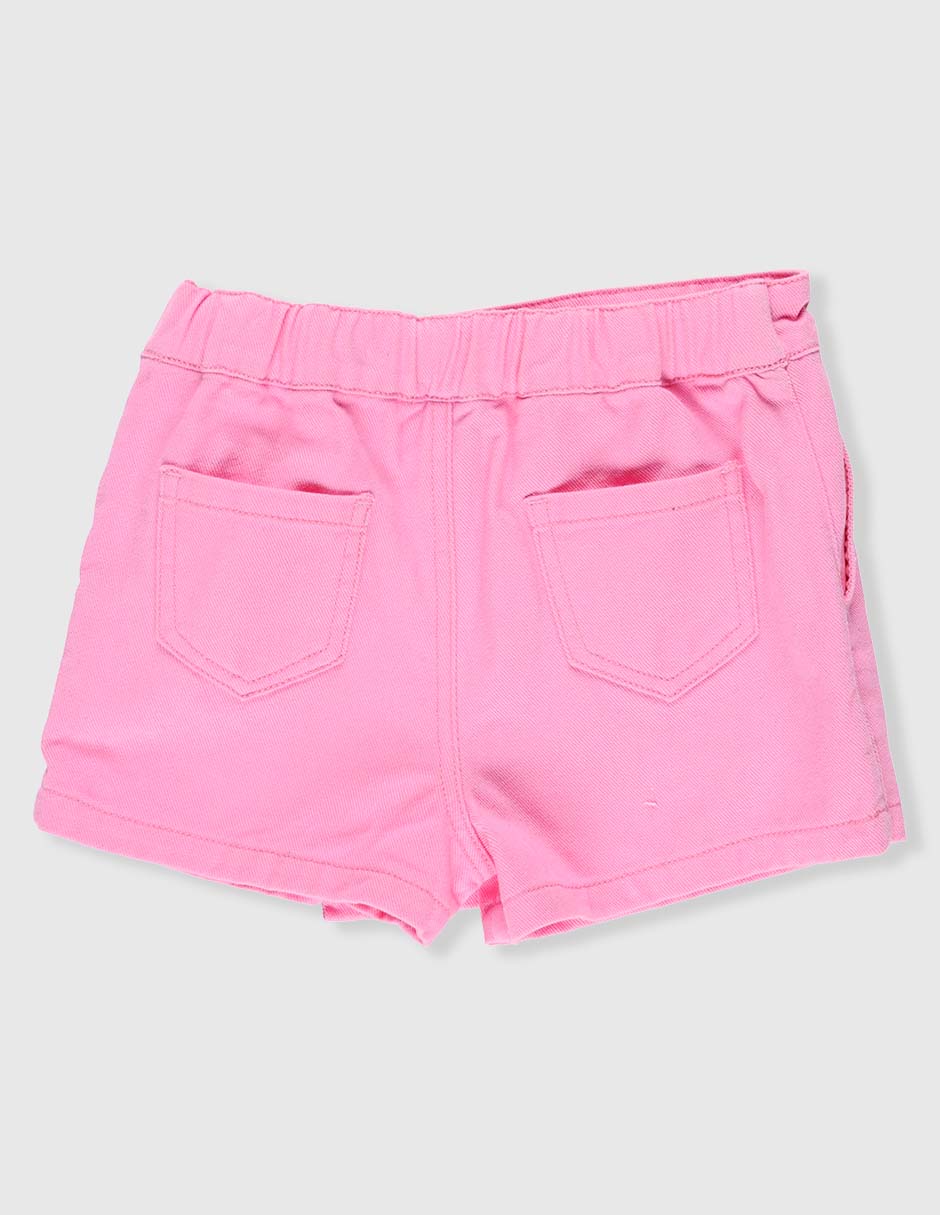 Falda short mezclilla para niña