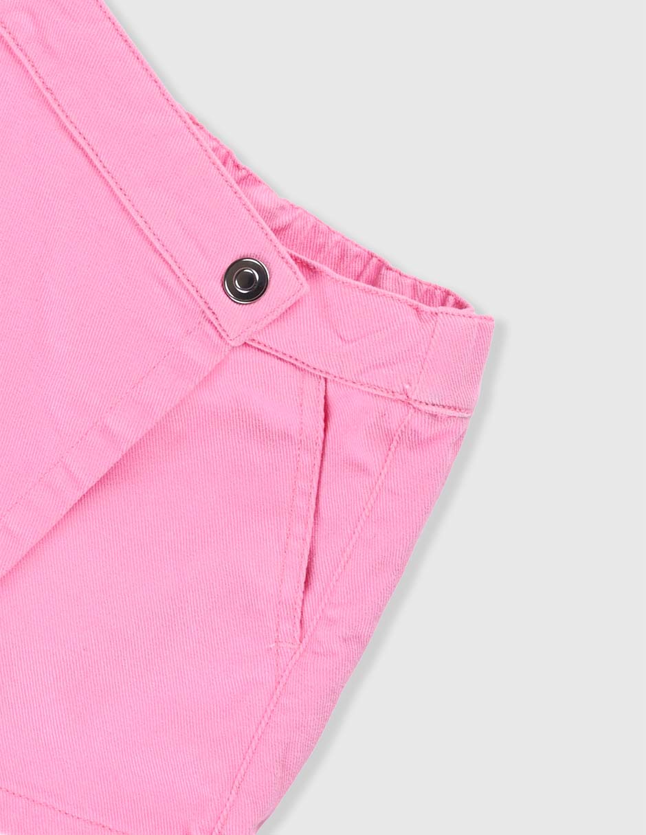 Falda short mezclilla para niña