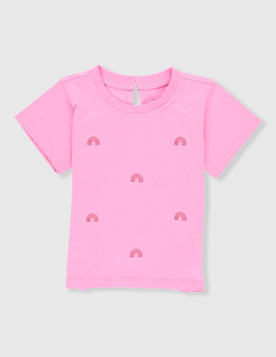 Playera Weekend Baby manga corta para bebé niña 1