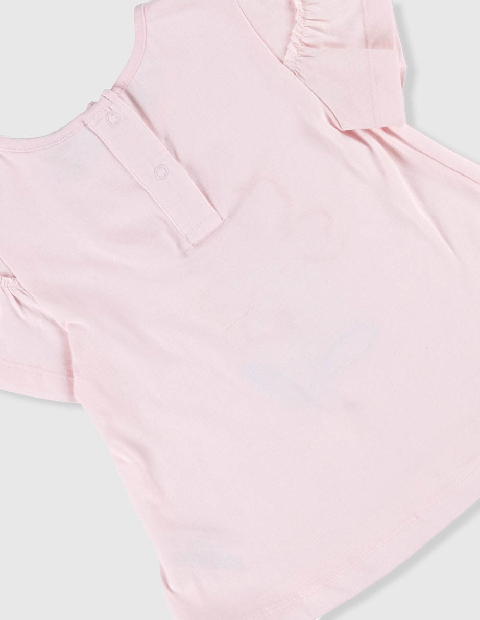Playera Cuello redondo para bebé 5