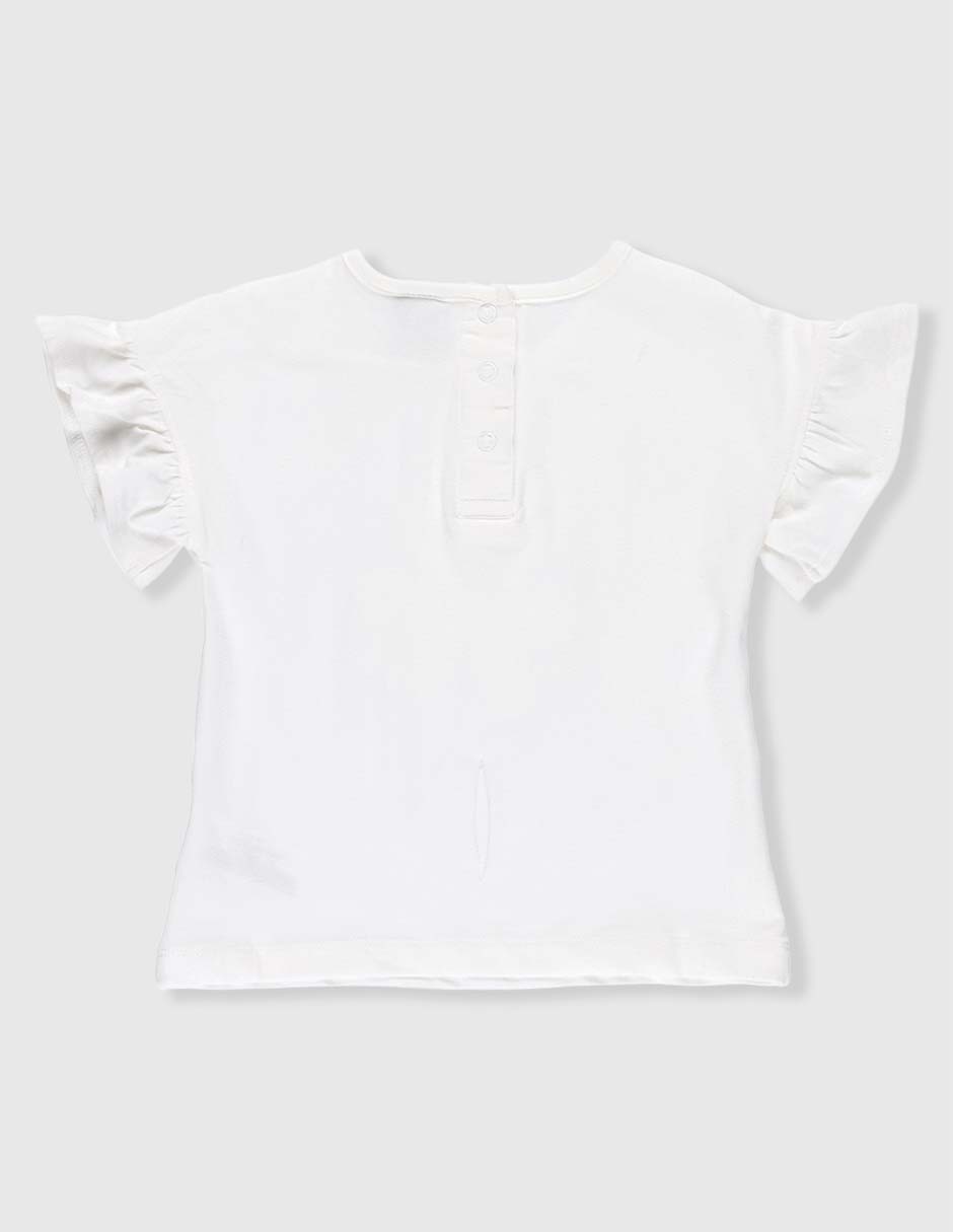 Playera Weekend Baby manga corta para niña