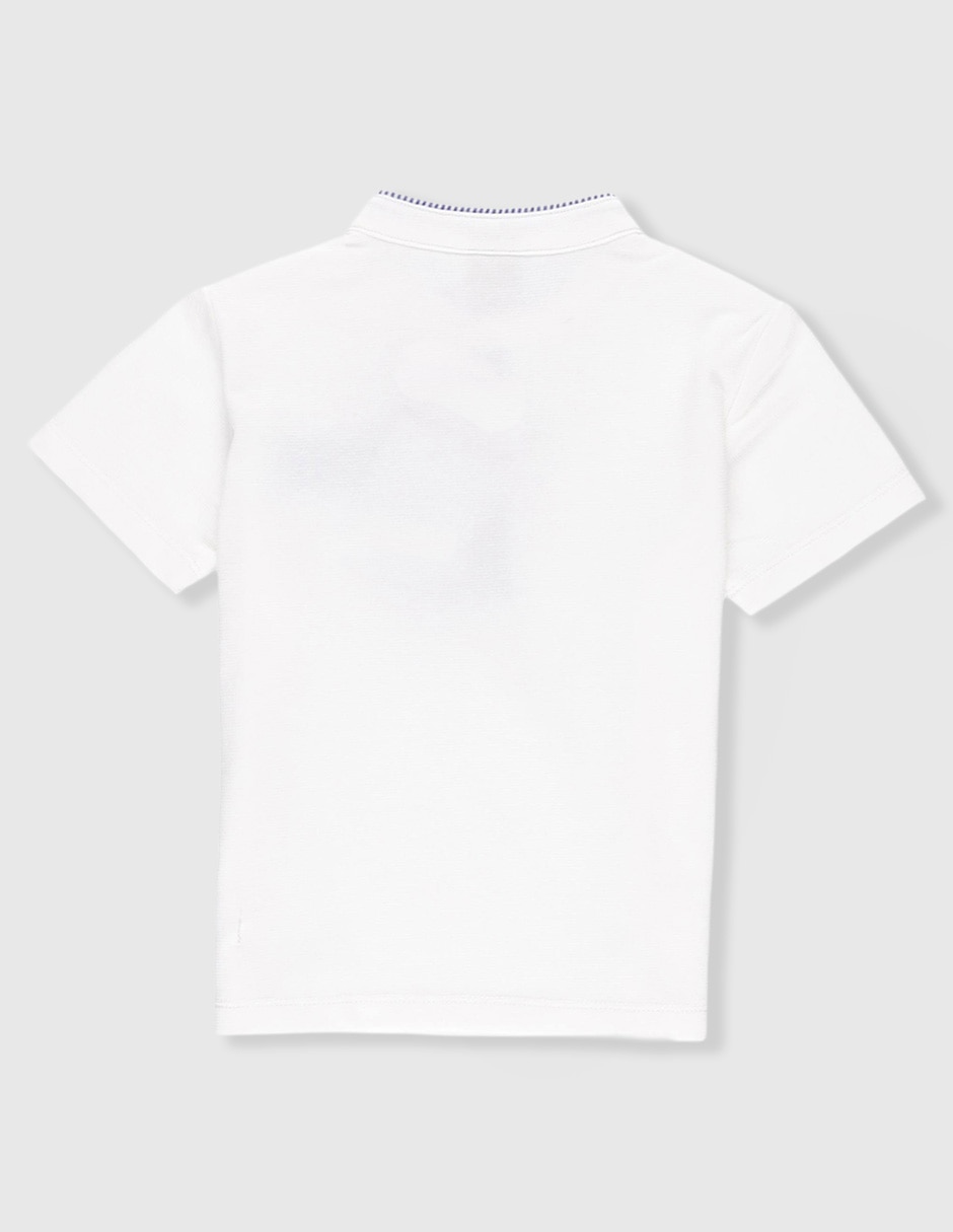 Playera manga corta para niño