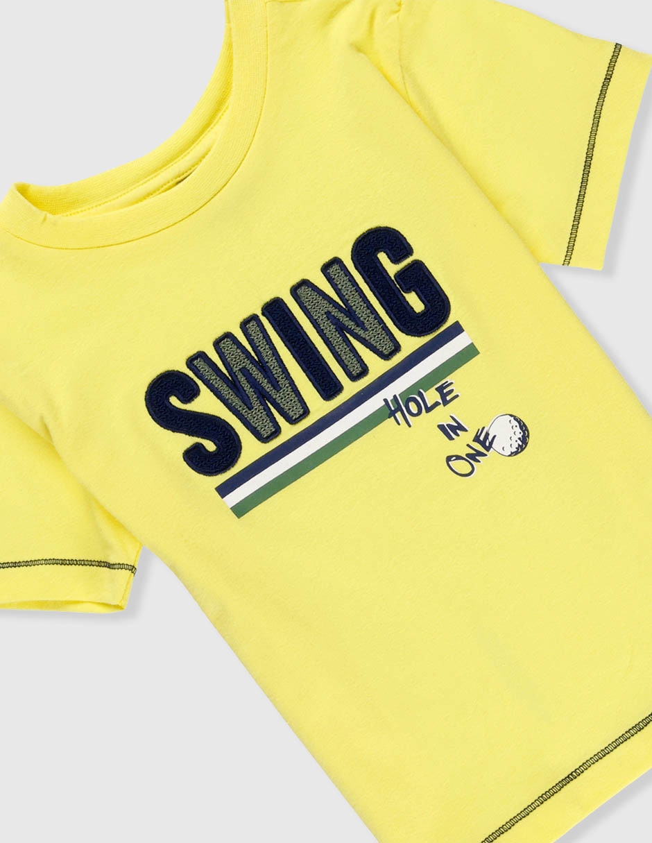 Playera manga corta para niño 3