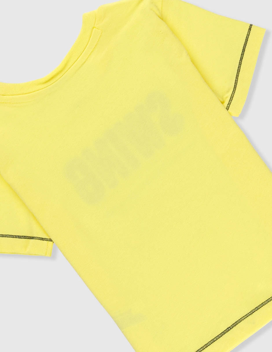Playera manga corta para niño 4