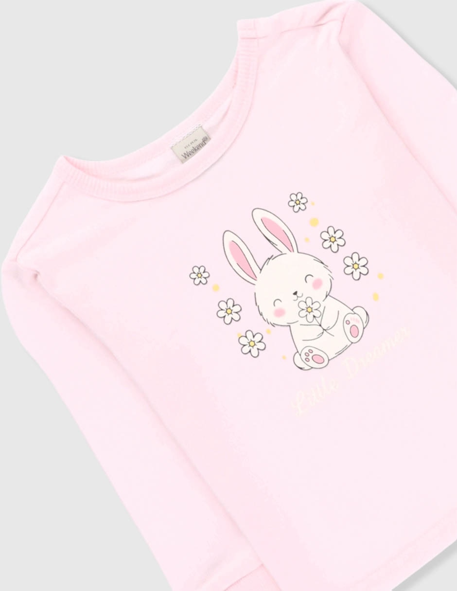 Conjunto pijama Weekend Baby para bebé niña