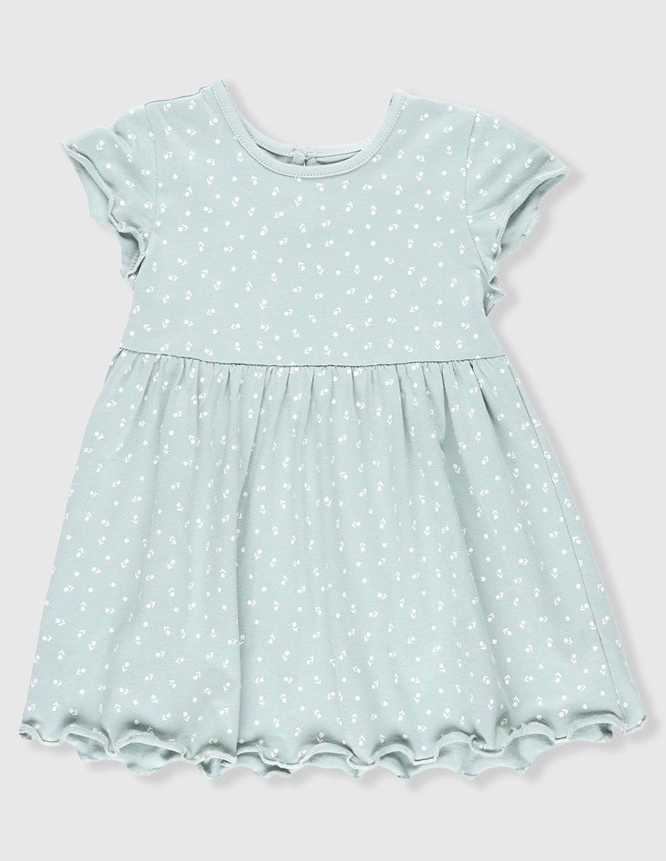 Vestido manga mariposa para niña Vestido manga mariposa para niña