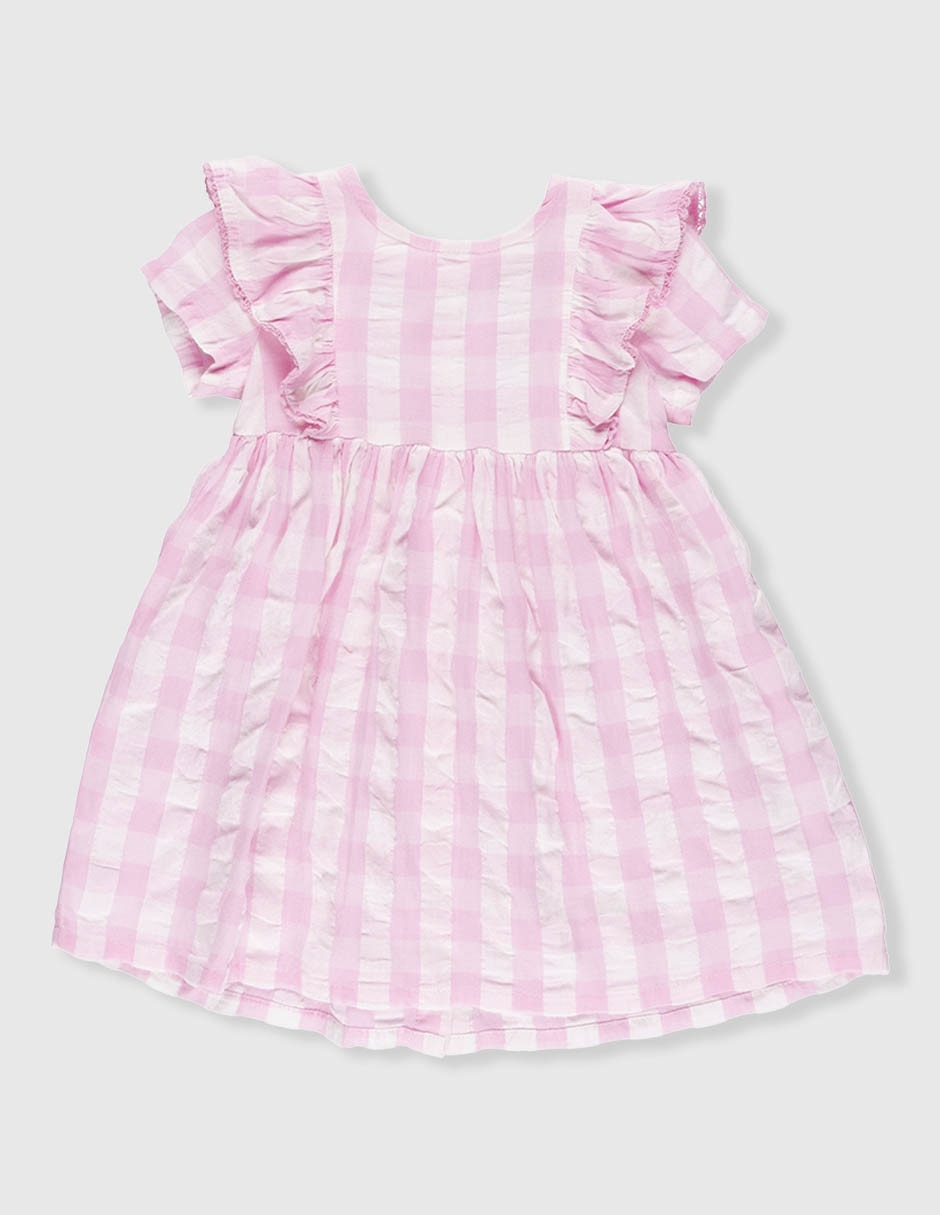 Vestido manga corta para niña Vestido manga corta para niña