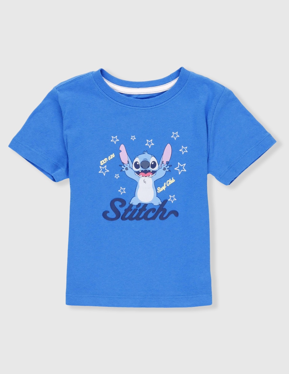 Playera Stitch manga corta para niño Playera Stitch manga corta para niño