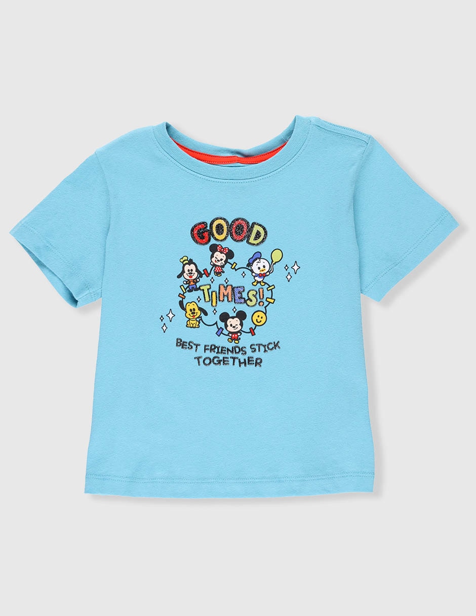 Playera Disney Dtr Mickey and Friends manga corta para niño