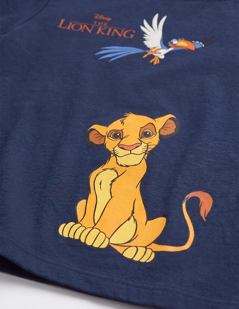 Playera Simba El Rey León manga corta para bebé niño 2
