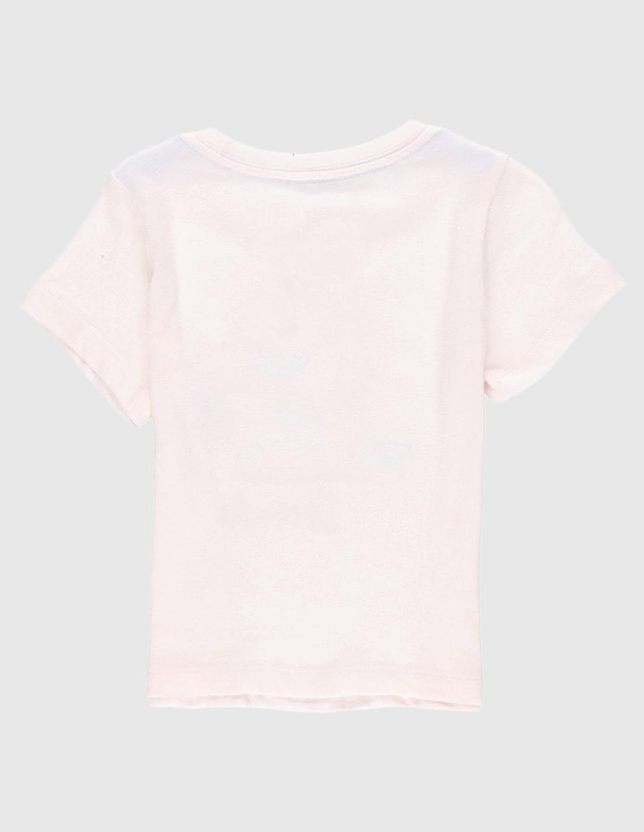 Playera Disney Dtr manga corta para niña