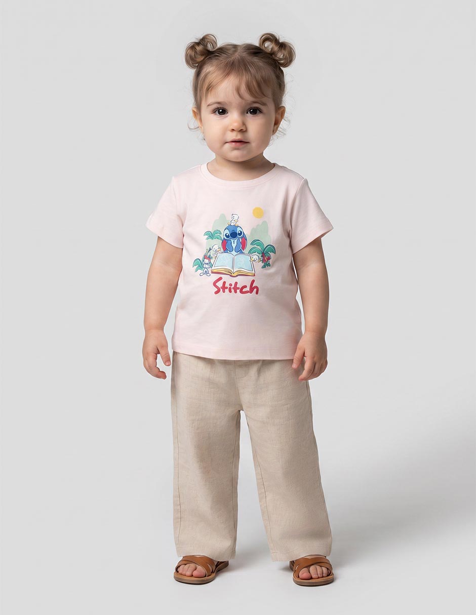 Playera manga corta para niña Playera manga corta para niña