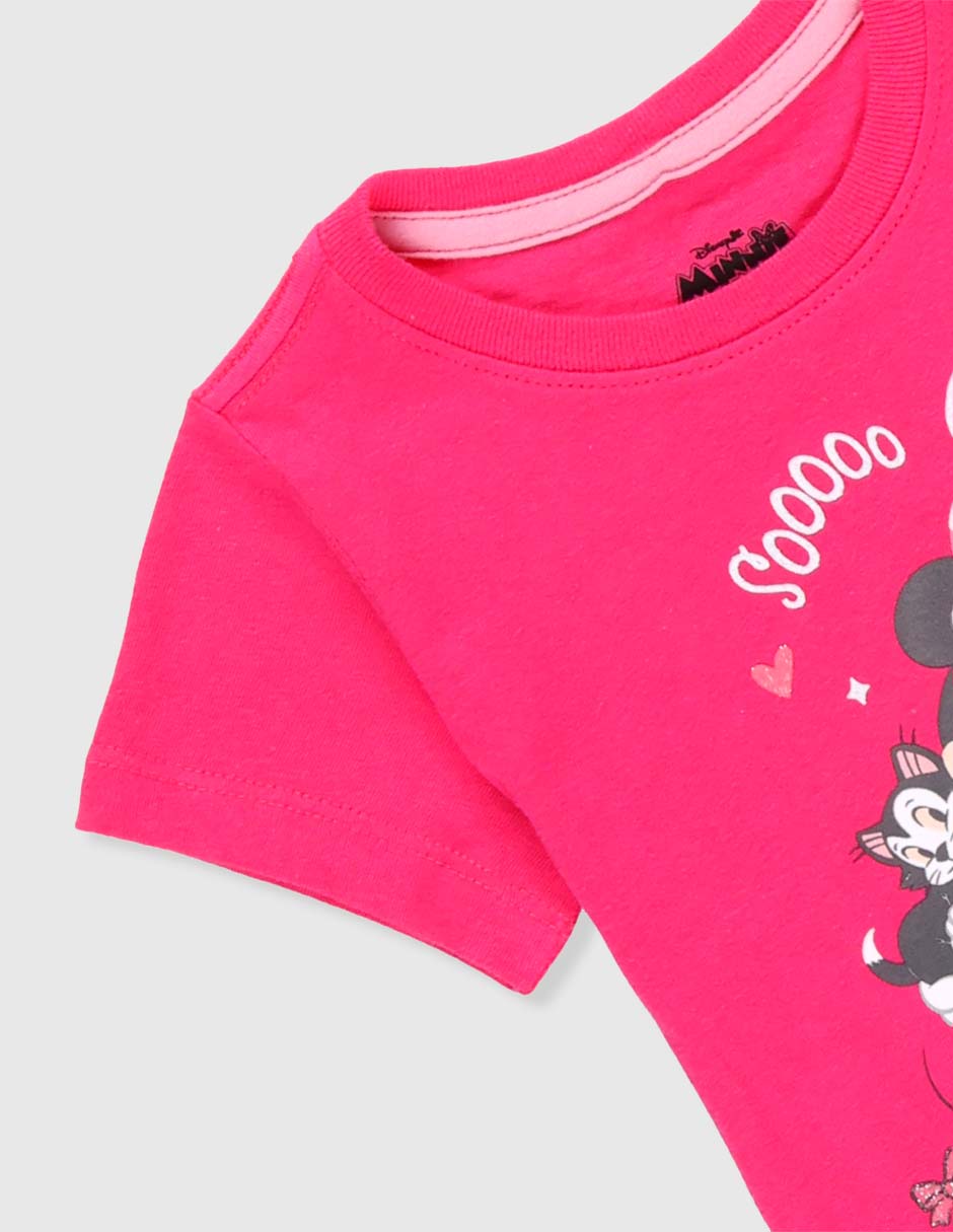 Playera manga corta para bebé niña 4