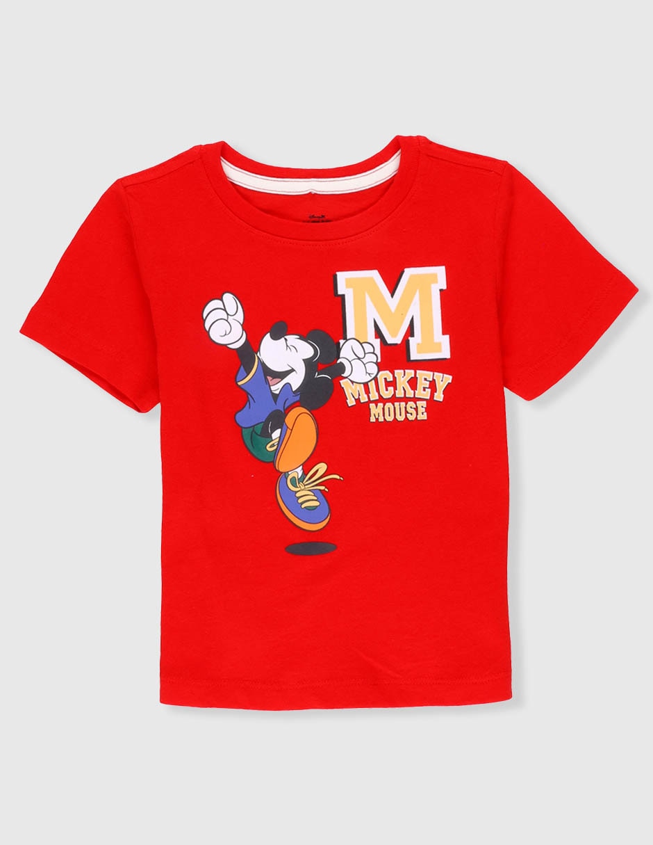 Playera Disney Dtr Mickey manga corta para niño 1