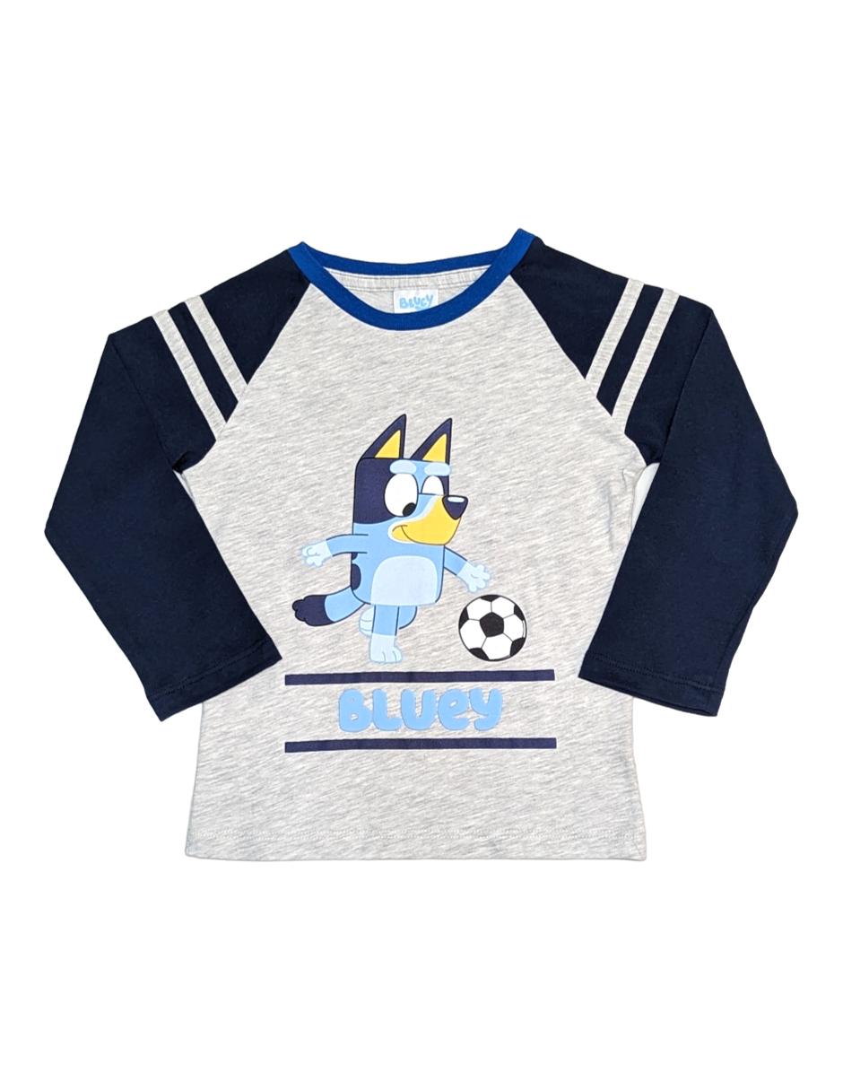 Playera Bluey Y Bingo manga larga para niño 1