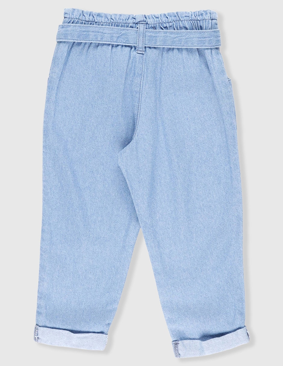 Jeans straight Weekend Baby lavado claro para bebé niña