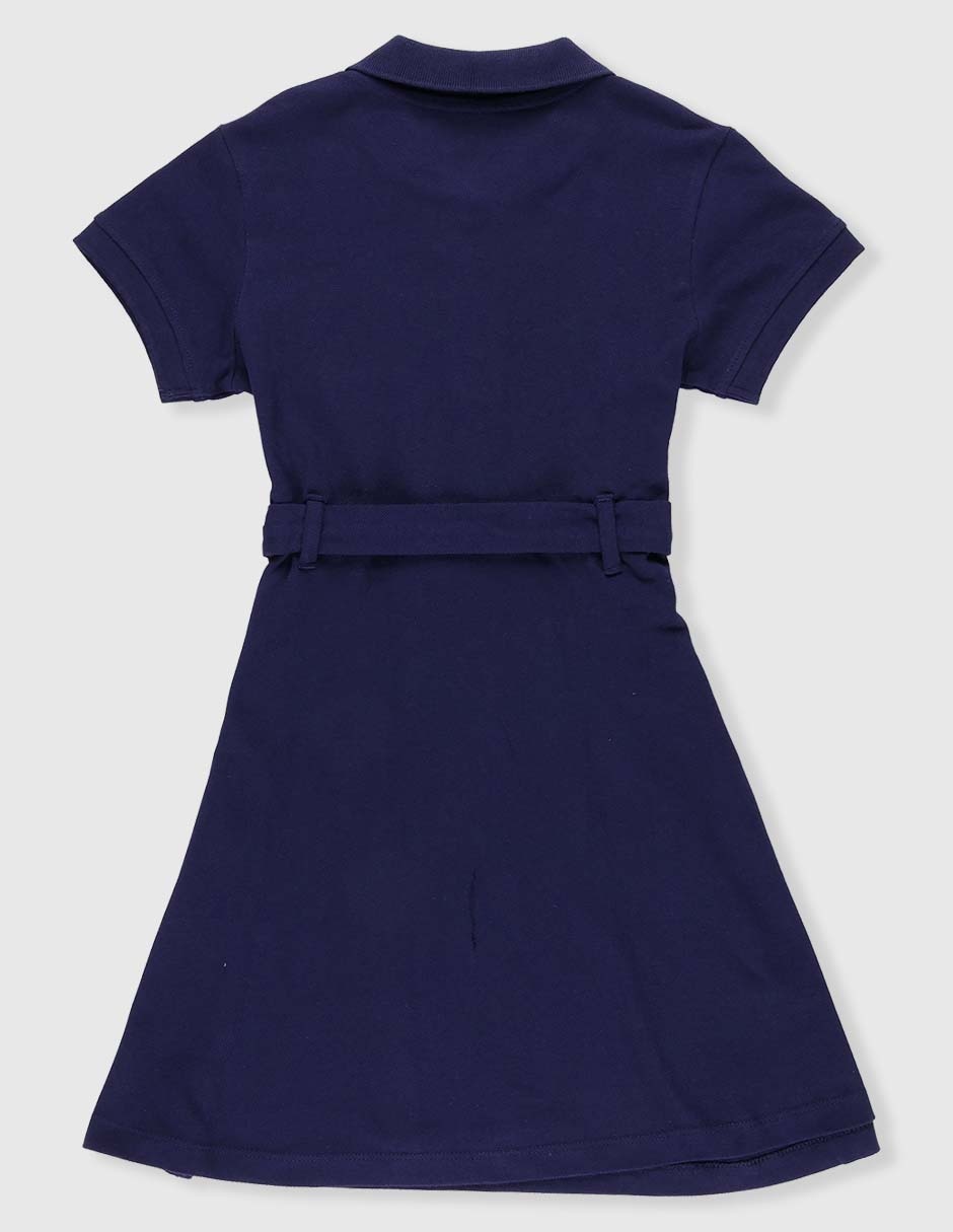 Vestido manga corta para niña