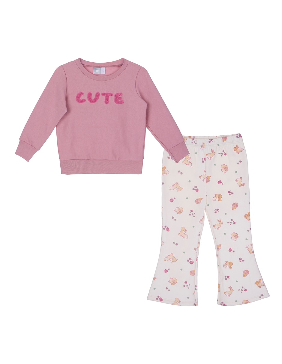 Conjunto Optima para bebé niña