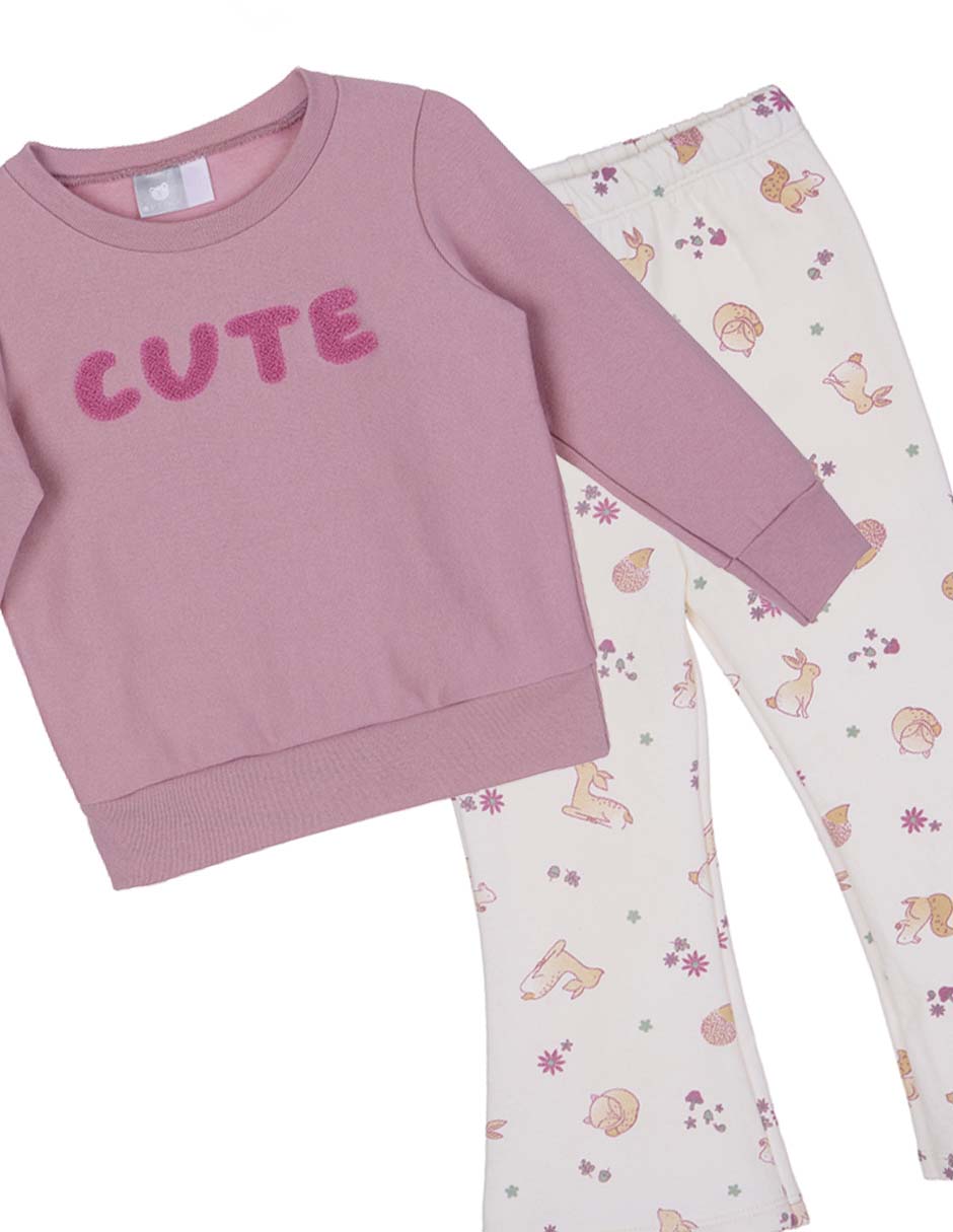 Conjunto Optima para bebé niña