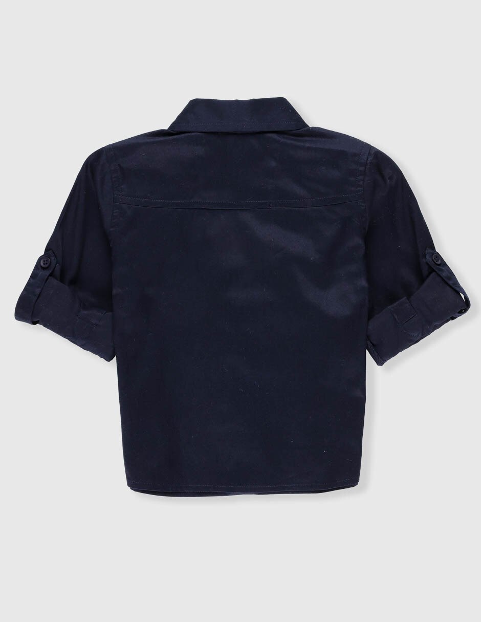 Camisa de vestir manga larga para niño 2