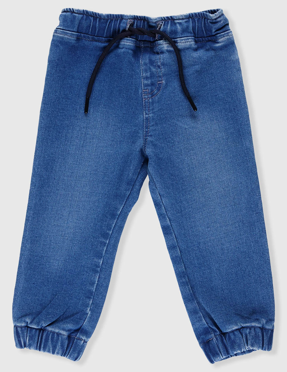 Jeans jogger slim para niño 1