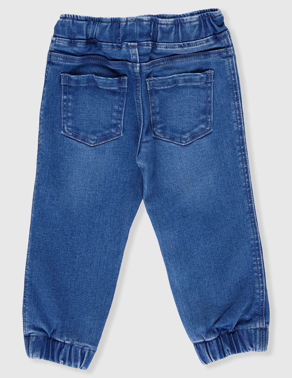 Jeans jogger slim para niño 5